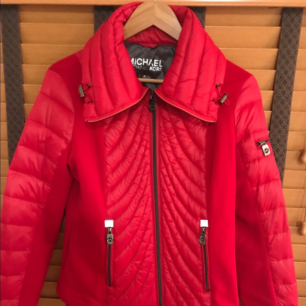 Michael Kors Red down jacket
